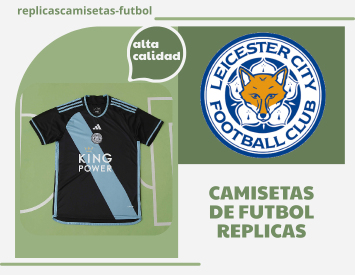 camiseta Leicester City 2023 2024 replica